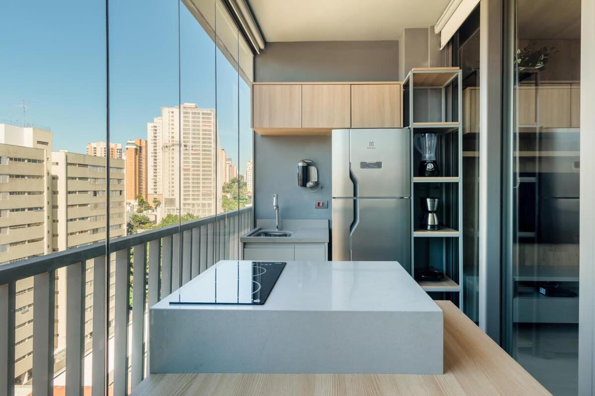 Bhomy Perdizes Studio Novo E Moderno At1007 サンパウロ エクステリア 写真